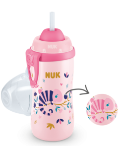 Vaso NUK Flexi con Efecto Camaleón 300ml