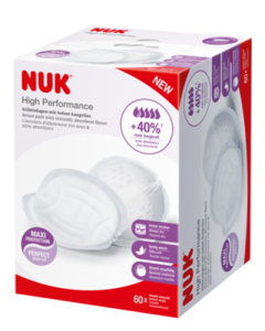 Discos Absorbentes NUK de alto desempeño 60 un