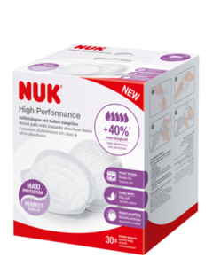 Discos Absorbentes NUK de alto desempeño 30 un