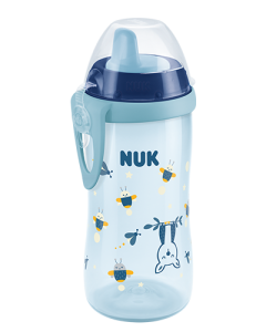 Vaso Kiddy NUK con Boquilla Dura Brilla en la Oscuridad 300 ml