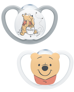 NUK, Chupete Space Disney Winnie the Pooh, Silicona