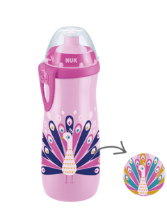 Vaso NUK Sports con Efecto Camaleón 450 ml