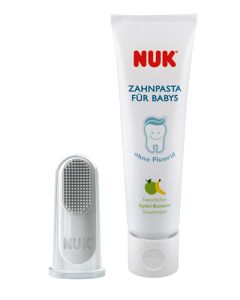 Set de Cuidado Bucal NUK (Pasta + Cepillo Masajeador)